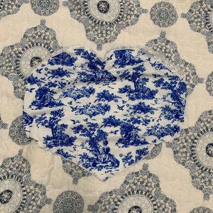 Patterened Lace Bandana Tube Top